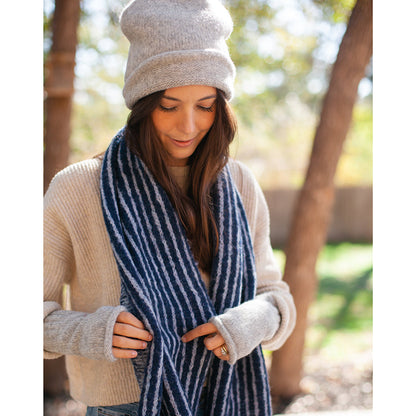 Gray Essential Knit Alpaca Gloves